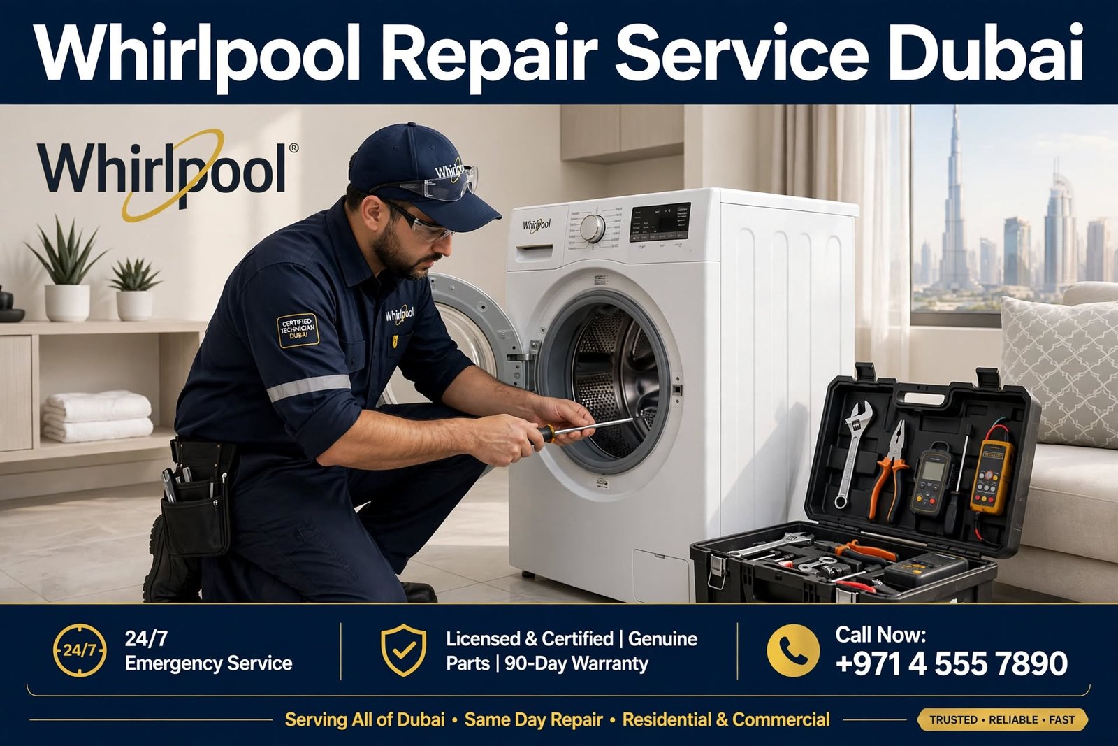 whirlpool washing machine repair dubai